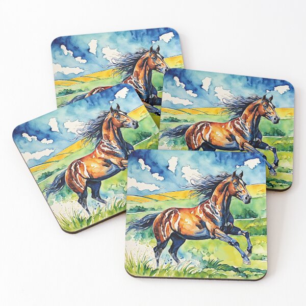Item preview, Thoroughbred horse Colorful version#1 designed and sold by Helios Be. Lavsh.