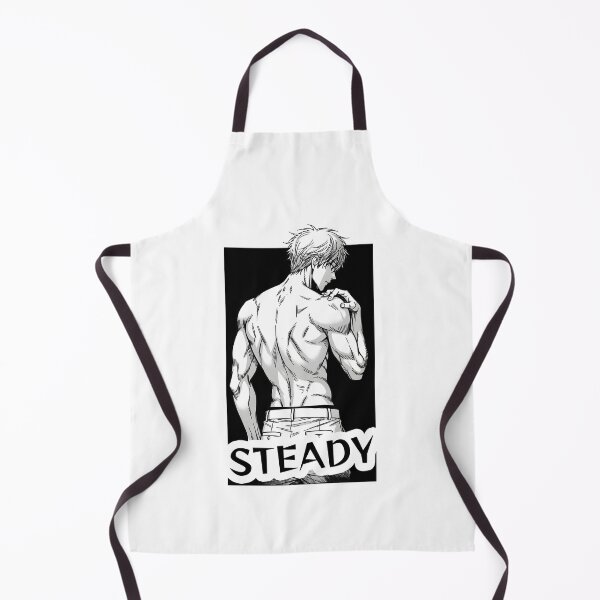 Item preview, Steady 安定 (Antei) – Handsome Anime Guy | Muscular Back, Cool Anime Guy designed and sold by Shigen16.