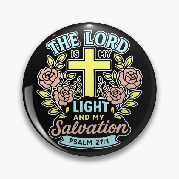Item preview, Psalm 27:1 The LORD is my Light and my Salvation designed and sold by plushism.