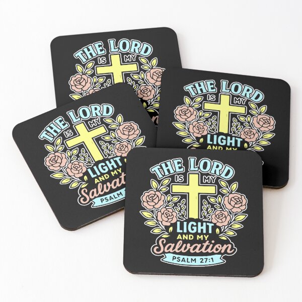 Item preview, Psalm 27:1 The LORD is my Light and my Salvation designed and sold by plushism.