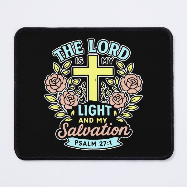 Item preview, Psalm 27:1 The LORD is my Light and my Salvation designed and sold by plushism.