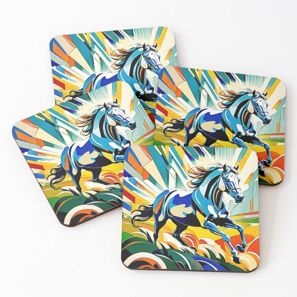 Item preview, Thoroughbred horse Colorful version#2 designed and sold by Helios Be. Lavsh.