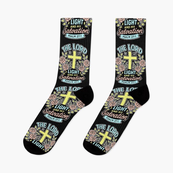 Item preview, Psalm 27:1 The LORD is my Light and my Salvation designed and sold by plushism.