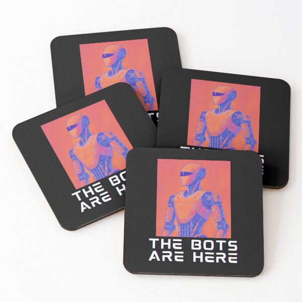 Item preview, humanoid robot art designed and sold by TEEJAMBOREE.
