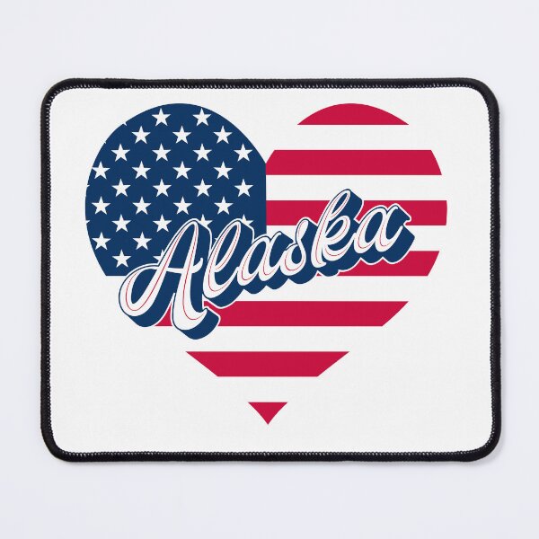 Item preview, Alaska Patriotic Heart designed and sold by GamerGearTees.