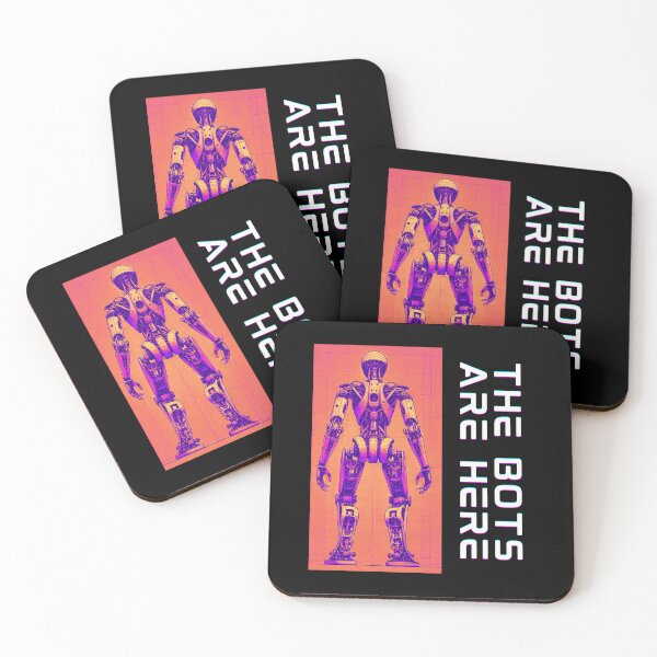 Item preview, humanoid robot art designed and sold by TEEJAMBOREE.