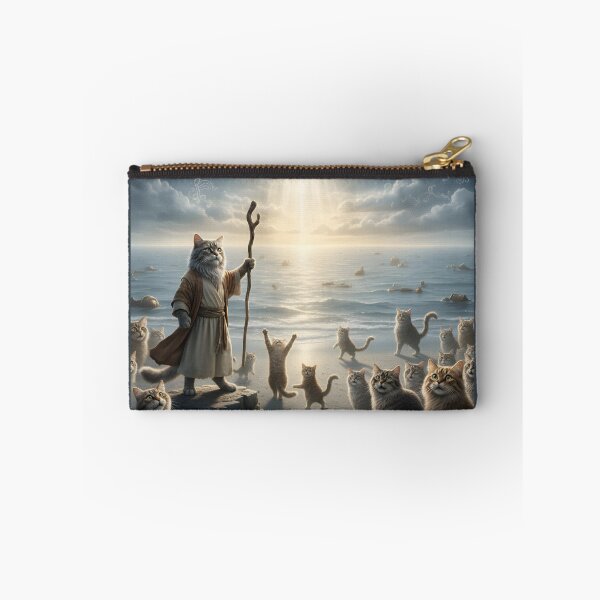 Item preview, Mewses Parts the Red Sea: Epic Cat Exodus designed and sold by Auroracat2025.