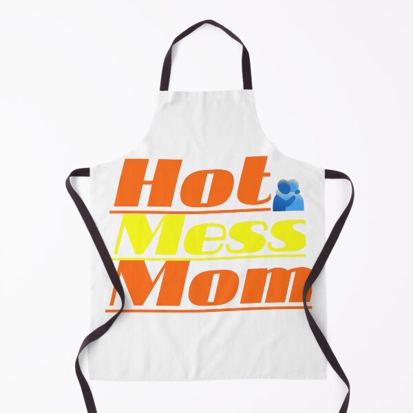 Item preview, Hot Mess Mom Funny Hugging Quote T-Shirt Design designed and sold by Faali950.