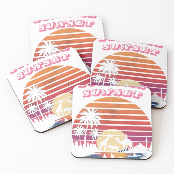 Item preview, Vintage Retro Sunset Silhouette T-Shirt – Bold 80s Aesthetic designed and sold by ExquisiteShop22.