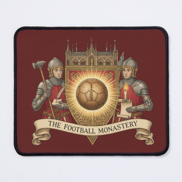 Item preview, The Football Monastery logo designed and sold by TFMReliquarium.