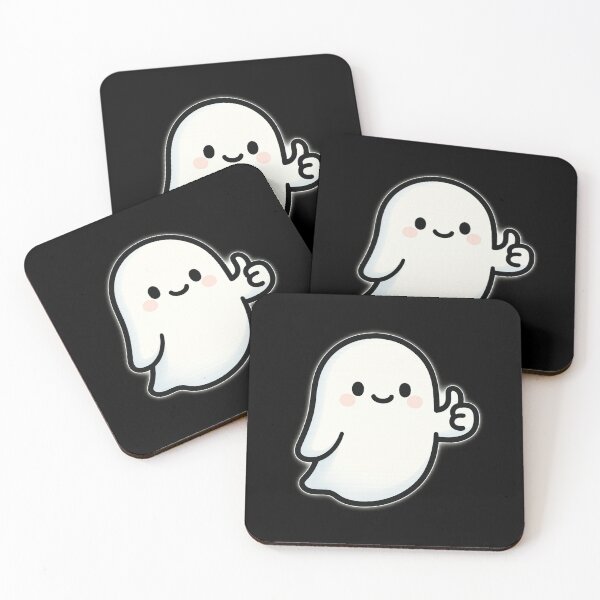 Item preview, Cute Ghost Giving a Thumbs Up designed and sold by Paninides.