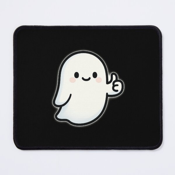 Item preview, Cute Ghost Giving a Thumbs Up designed and sold by Paninides.