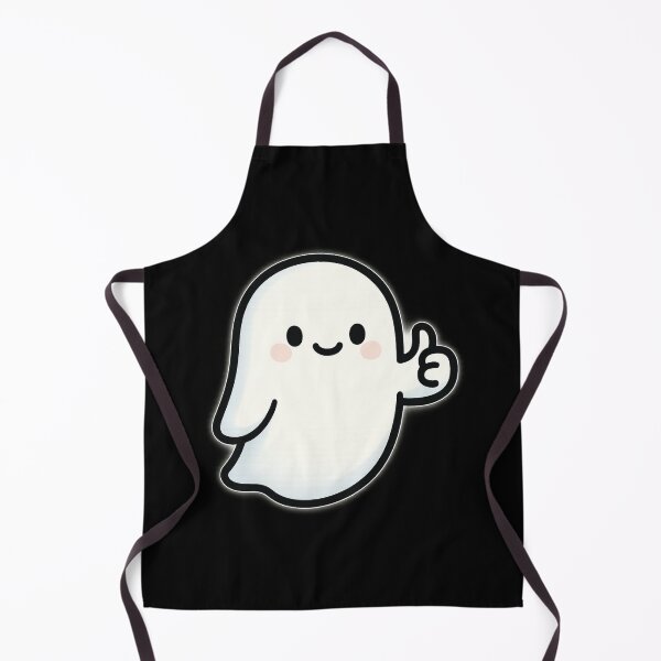 Item preview, Cute Ghost Giving a Thumbs Up designed and sold by Paninides.