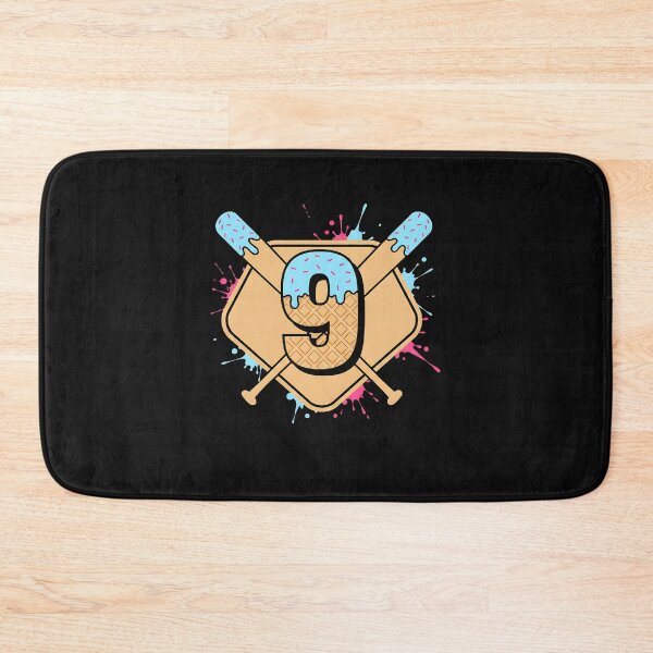 Item preview, Baseball 9 Year Old Ice Cream Drip 9th Birthday Boy Number 9 designed and sold by clothesy7.