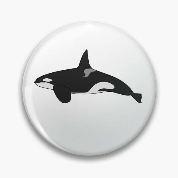Item preview, Derpy Eastern North Atlantic Killer Whale (Type 2) designed and sold by keeterbugsarts.