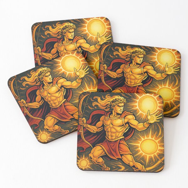Item preview, Apollo, Greek god of the Sun | Comics style - Cartoon designed and sold by ComicsFactory.