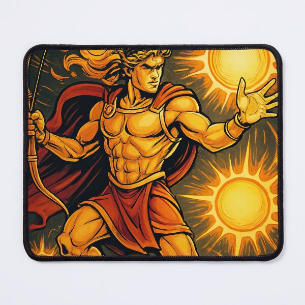 Item preview, Apollo, Greek god of the Sun | Comics style - Cartoon designed and sold by ComicsFactory.
