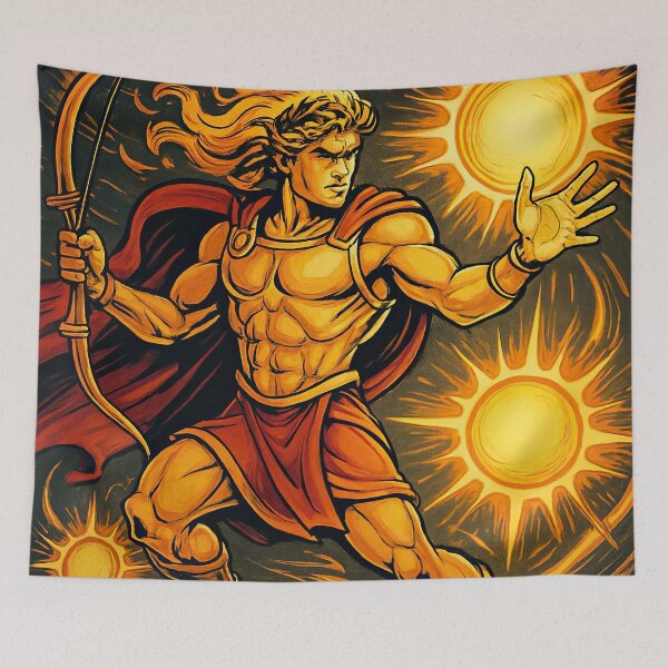 Item preview, Apollo, Greek god of the Sun | Comics style - Cartoon designed and sold by ComicsFactory.