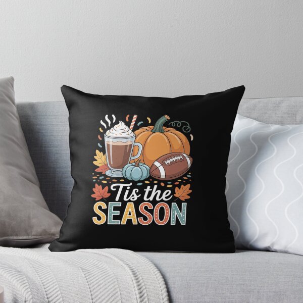 Item preview,  The Season Fall Football Autumn Pumpkin Coffee designed and sold by Cowlifes.