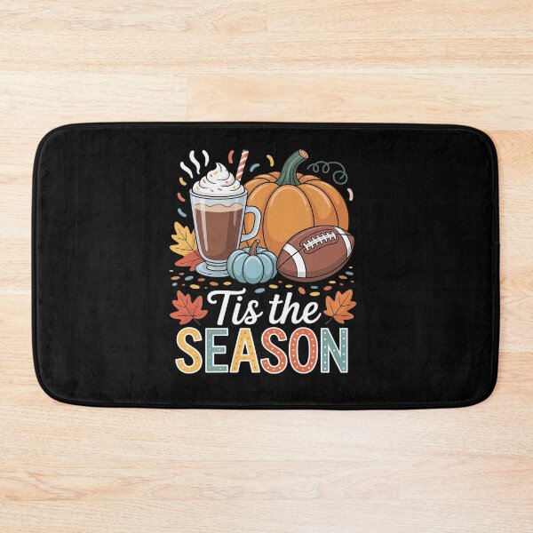 Item preview,  The Season Fall Football Autumn Pumpkin Coffee designed and sold by Cowlifes.