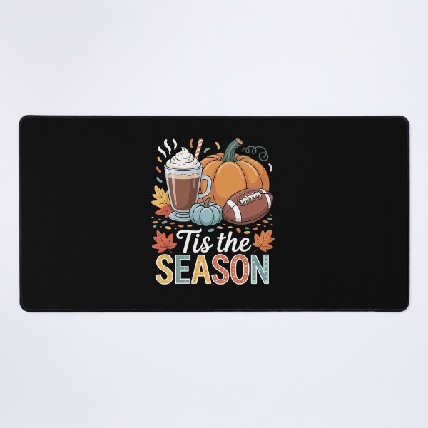 Item preview, The Season Fall Football Autumn Pumpkin Coffee designed and sold by Cowlifes.
