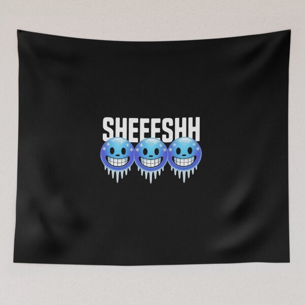 Item preview, SHEEESHH Ice Cold Face Emote Funny Social Media Meme  designed and sold by yvonnickStore.