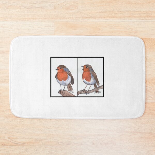 Item preview, Robins. Watercolor. 10X15cm each designed and sold by crowleyronan123.