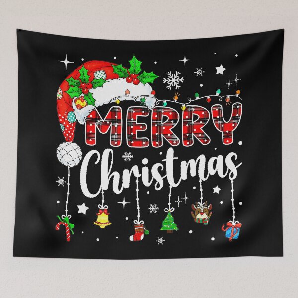Item preview, Merry Christmas Red Santa Hat Reindeer Xmas Matching Family  designed and sold by JEFDodsonArt.