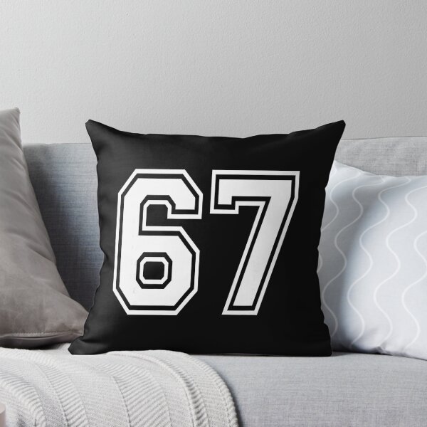 Item preview, Number 67 Numbered Uniform Sports Jersey Team 67th Birthday  designed and sold by gladysenglish.
