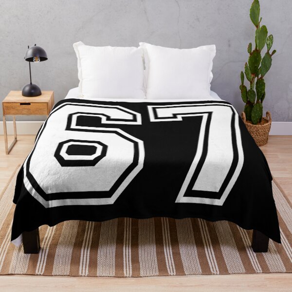 Item preview, Number 67 Numbered Uniform Sports Jersey Team 67th Birthday designed and sold by gladysenglish.