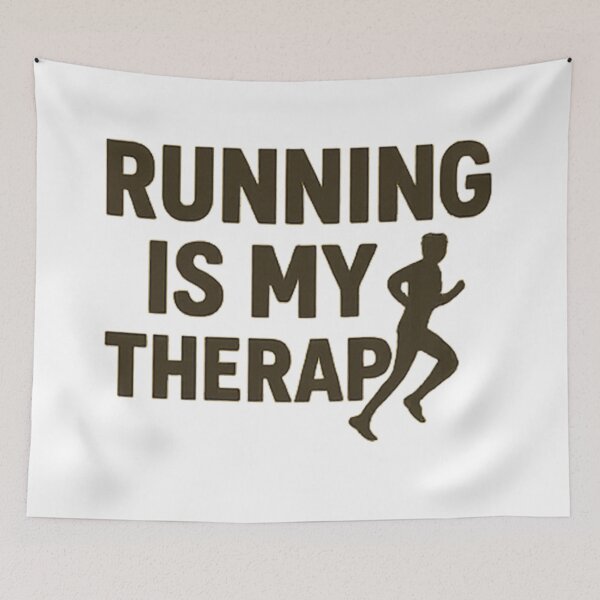 Item preview, running is my therapy designed and sold by dasalas93.