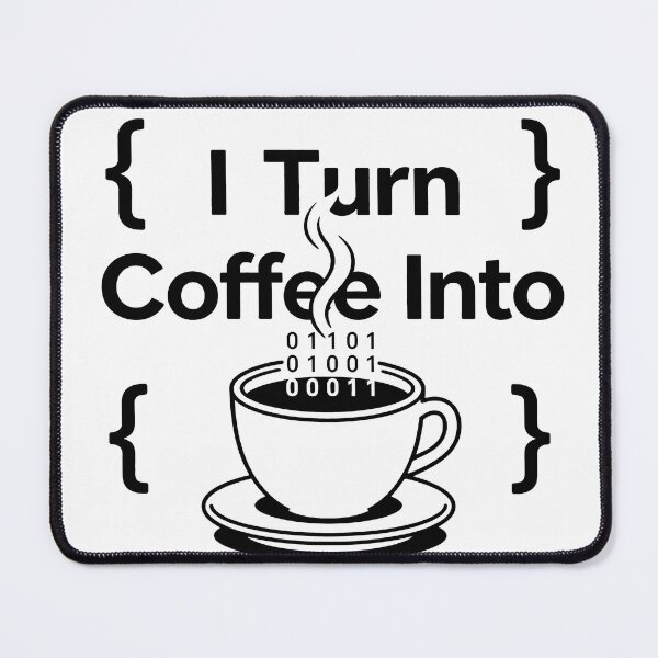 Item preview, I Turn Coffee Into Code designed and sold by Dxvect.