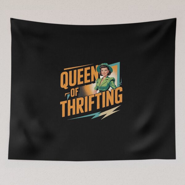 Item preview, Queen of Thrifting Shopping  designed and sold by yvonnickStore.