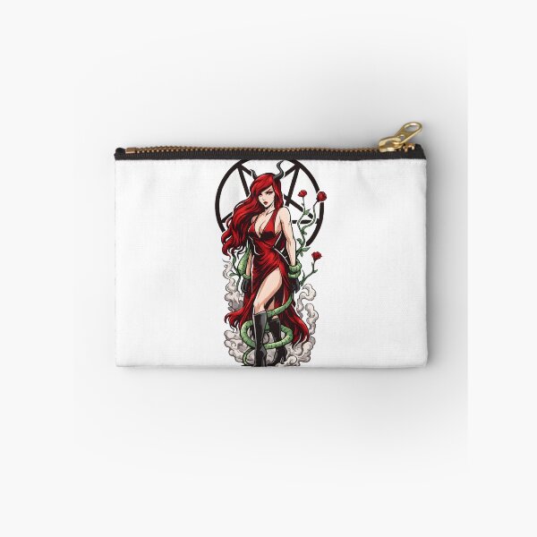 Item preview, Gothic Fantasy Dark Devi Seductive Demon Woman designed and sold by DrawHandArt.