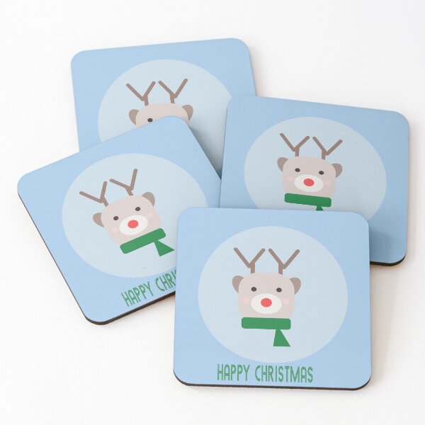 Item preview, reindeer cute green, eco vector art designed and sold by  Mudikeys.