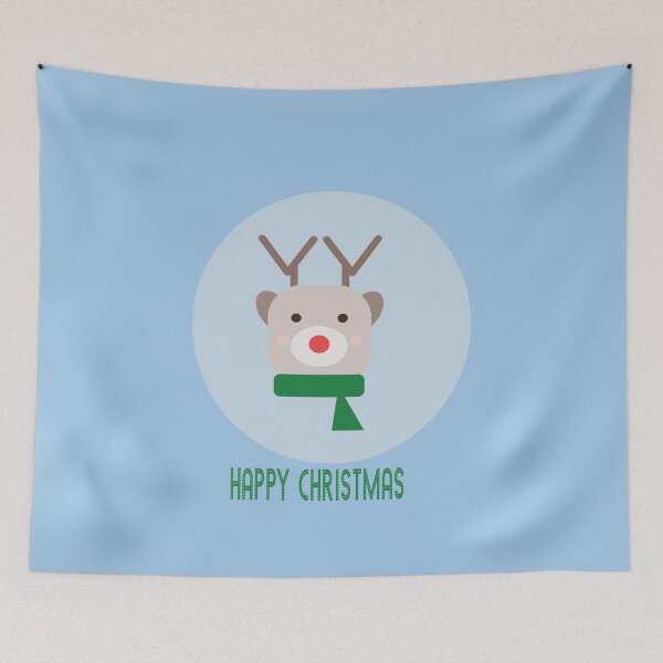 Item preview, reindeer cute green, eco vector art designed and sold by  Mudikeys.