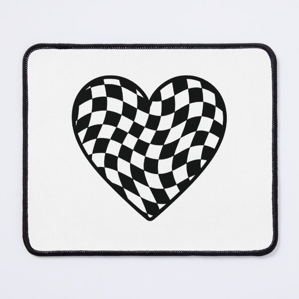 Item preview, Retro Checkerboard Heart designed and sold by Napini.