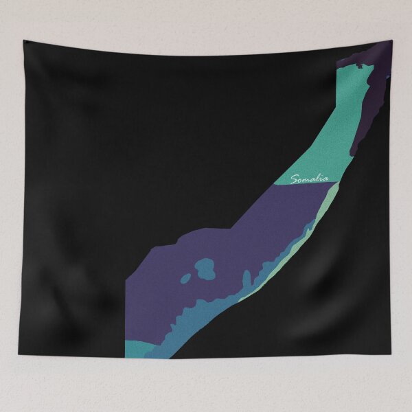 Item preview, Sketching Color Into the Earth - Somalia designed and sold by AceMaps7.