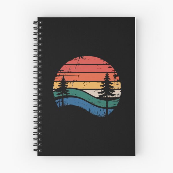 Item preview, Retro Sunset Trees designed and sold by theartfulaspie.