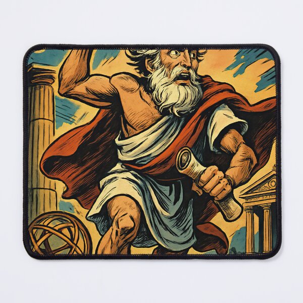 Item preview, Archimedes | Comics style - Cartoon designed and sold by ComicsFactory.