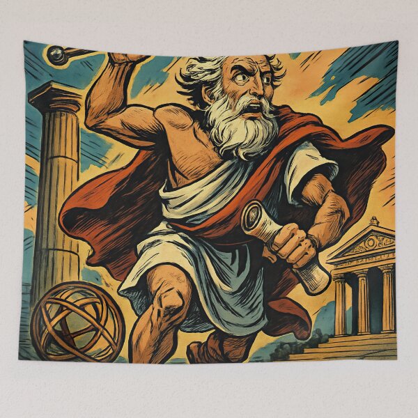 Item preview, Archimedes | Comics style - Cartoon designed and sold by ComicsFactory.