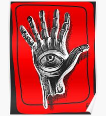 Hand six fingers Poster