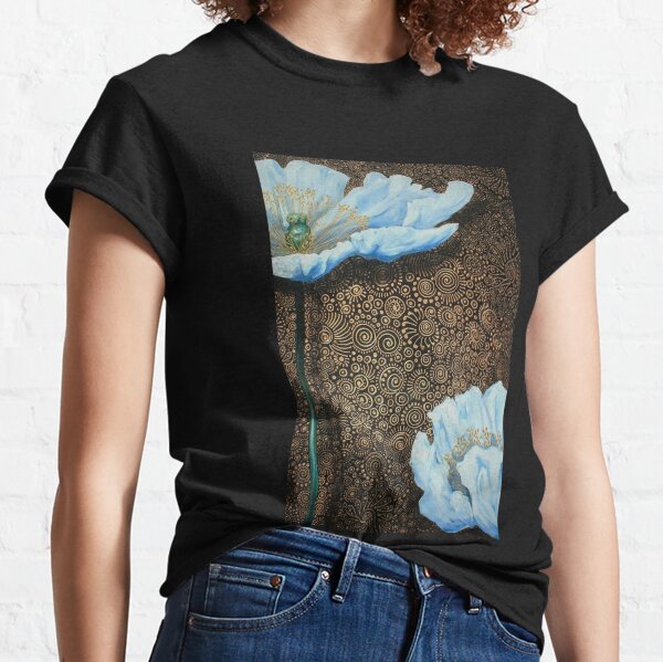 White Poppies II Classic T-Shirt
