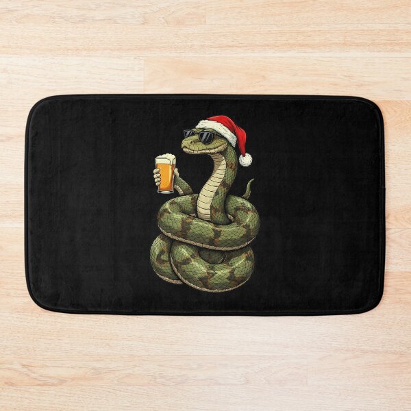 Item preview, Cool Santa Snake Drinking Beer Christmas Party designed and sold by k3rstman1.