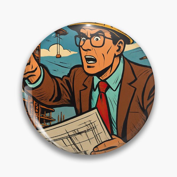 Item preview, Architect | Comics style - Cartoon designed and sold by ComicsFactory.