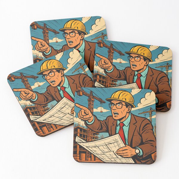 Item preview, Architect | Comics style - Cartoon designed and sold by ComicsFactory.