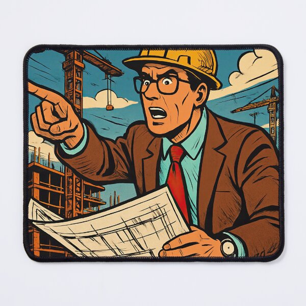 Item preview, Architect | Comics style - Cartoon designed and sold by ComicsFactory.