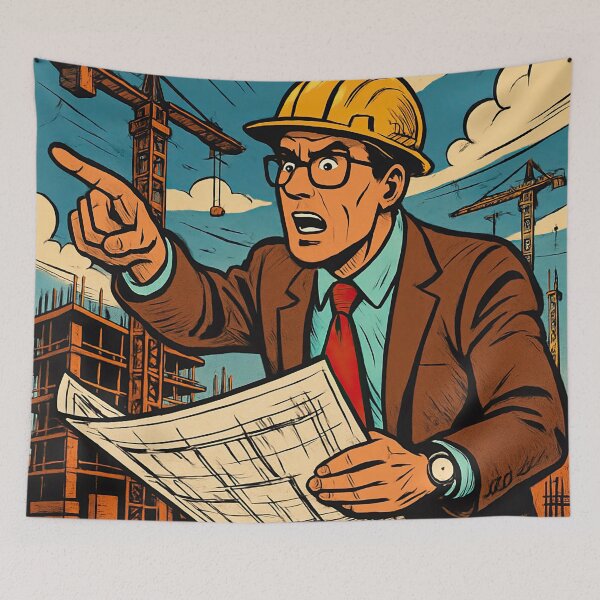 Item preview, Architect | Comics style - Cartoon designed and sold by ComicsFactory.