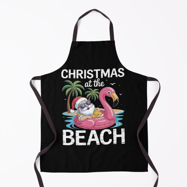 Item preview, Flamingo Santa Christmas At The Beach designed and sold by SiegridOffical.