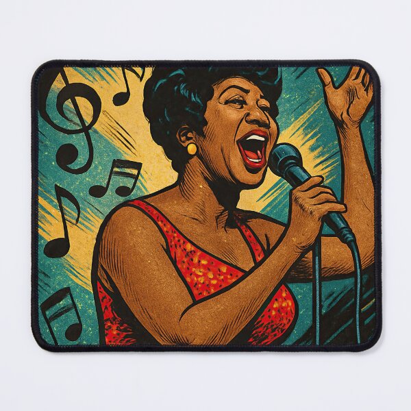 Item preview, Aretha Franklin | Comics style - Cartoon designed and sold by ComicsFactory.